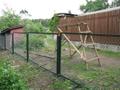 Секции заборные с сеткой рабицей в г. Маркс